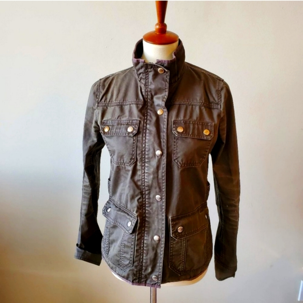 J Crew Relaxed Boyfriend Field Jacket | XS